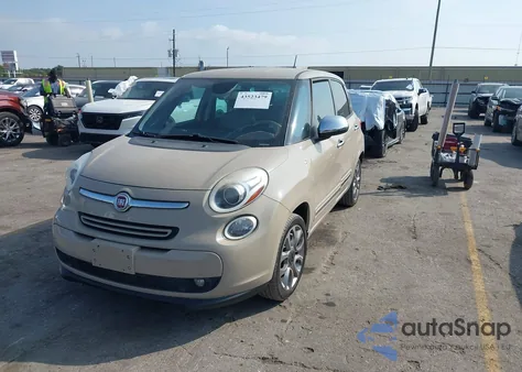 2014 Fiat 500L Lounge z USA, uszkodzony, nr VIN ZFBCFACH4EZ005209